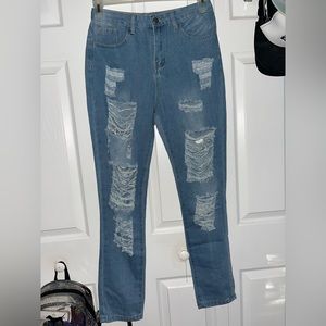 Distressed Jeans